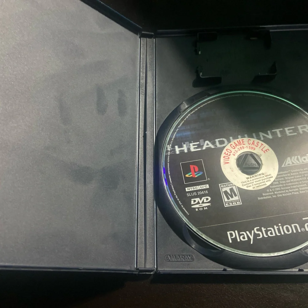 Headhunter Video Game for the Sony PlayStation 2 tested (B1)